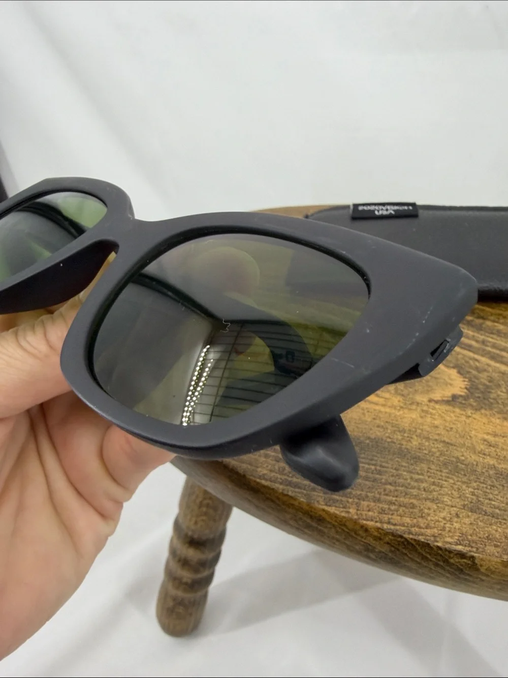 Toms glasses are